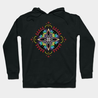 funky mandala style Hoodie